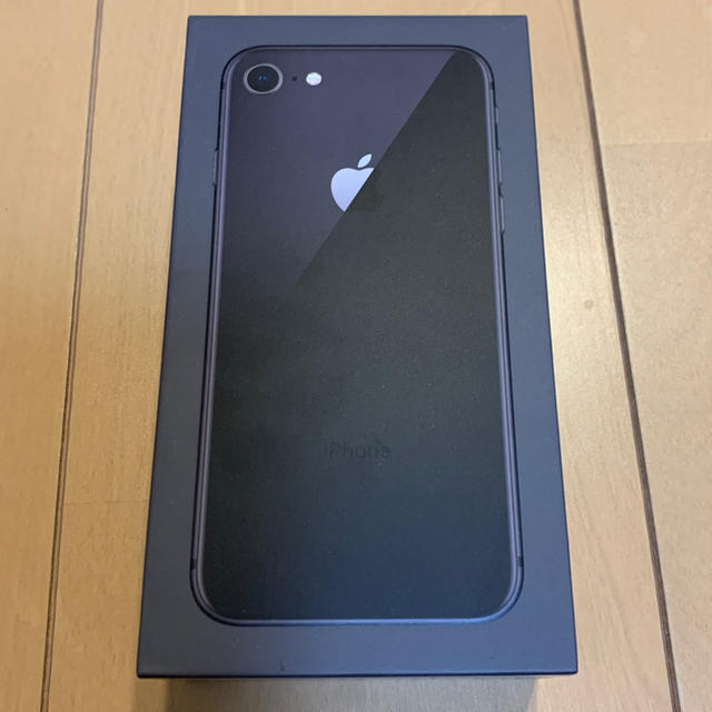 iPhone8 simフリー 64GB space gray 【新品 未使用】