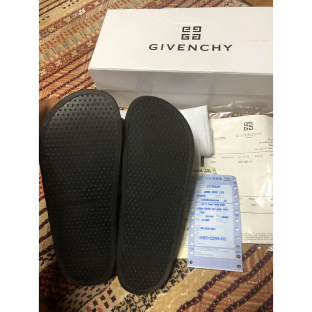 GIVENCHY(ジバンシィ)の確実正規品 ジバンシー givenchy シャワーサンダル サンダル サイズ42 メンズの靴/シューズ(サンダル)の商品写真