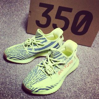 アディダス(adidas)のYEEZY BOOST 350V2 SEMIFROZEN YELLOW 27.0(スニーカー)