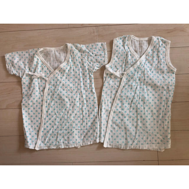 combi(コンビ)の新生児肌着 短肌着 コンビ肌着 キッズ/ベビー/マタニティのベビー服(~85cm)(肌着/下着)の商品写真