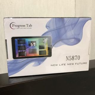 新品未使用 progress Tab N5870 WiFi タブレット(タブレット)