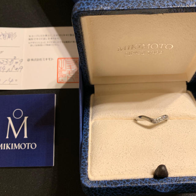 MIKIMOTO(ミキモト)のnooon様専用  ミキモト pt950 リング MIKIMOTO ダイヤモンド レディースのアクセサリー(リング(指輪))の商品写真