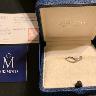 ミキモト(MIKIMOTO)のnooon様専用  ミキモト pt950 リング MIKIMOTO ダイヤモンド(リング(指輪))