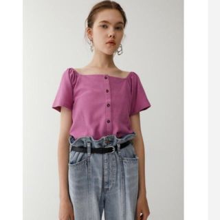 マウジー(moussy)のmoussy  トップス(カットソー(半袖/袖なし))