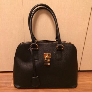 リエンダ(rienda)のミディカデナBAG BLK(トートバッグ)