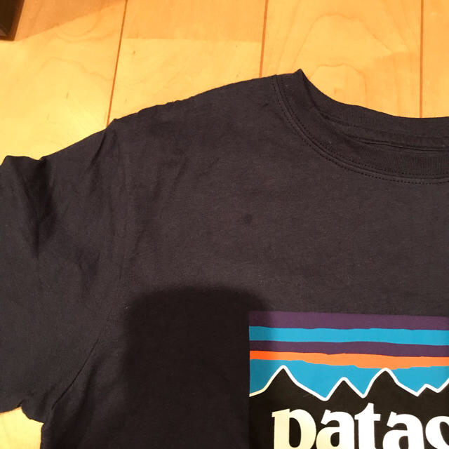 patagonia(パタゴニア)のパタゴニアTシャツ ネイビーはる様専用 レディースのトップス(Tシャツ(半袖/袖なし))の商品写真