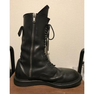 リックオウエンス(Rick Owens)のRick Owens runway army boot 42 レースアップブーツ(ブーツ)