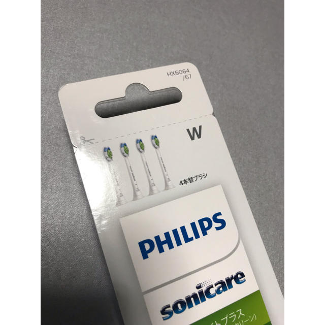 PHILIPS(フィリップス)のフィリップス ソニッケアーHX6064/67  4本 コスメ/美容のオーラルケア(歯ブラシ/デンタルフロス)の商品写真