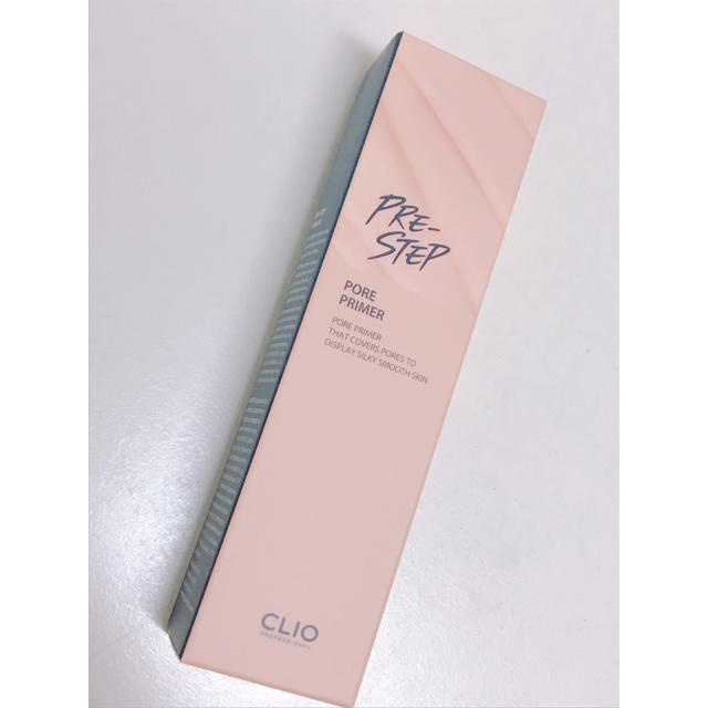 3ce(スリーシーイー)の左の CLIO PORE PRIMER  今話題のクリオの毛穴カバー商品🧴💜 コスメ/美容のベースメイク/化粧品(化粧下地)の商品写真