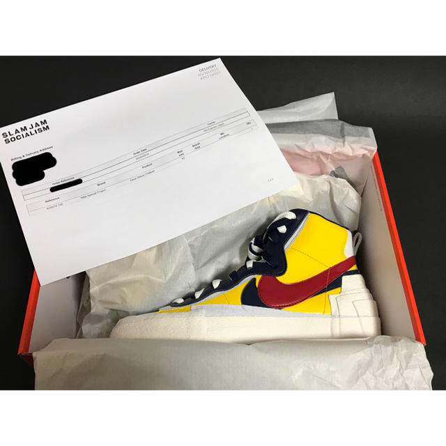 Sacai Nike Blazer Mid Varsity Maize 27.5