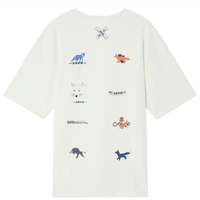 MAISON KITSUNE'(メゾンキツネ)のadererror × maison kitsune  Tシャツ メンズのトップス(Tシャツ/カットソー(半袖/袖なし))の商品写真