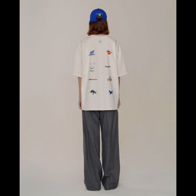 MAISON KITSUNE'(メゾンキツネ)のadererror × maison kitsune  Tシャツ メンズのトップス(Tシャツ/カットソー(半袖/袖なし))の商品写真