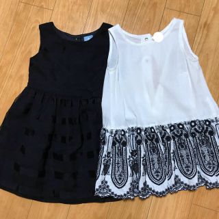 ベビーギャップ(babyGAP)のワンピース2枚セット 90(ワンピース)