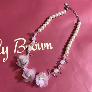 リリーブラウン(Lily Brown)のLily Brown ビジューネックレス(ネックレス)