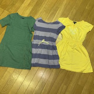 ギャップキッズ(GAP Kids)の☆GAP☆ワンピースまとめ売り☆130(ワンピース)