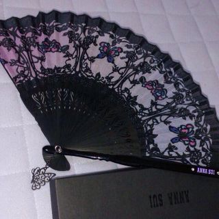 極美品♡ANNA SUI 扇子