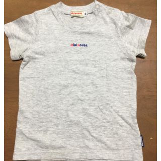 ミキハウス(mikihouse)のTシャツ 80CM (グレー)(Ｔシャツ)