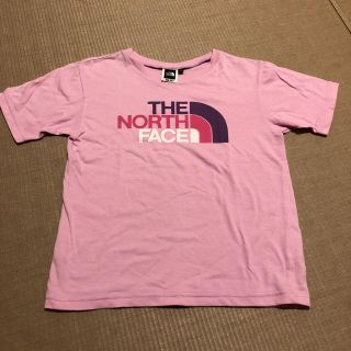 ザノースフェイス(THE NORTH FACE)のノースフェイス Ｔシャツ 薄ピンク サイズ140(Tシャツ/カットソー)