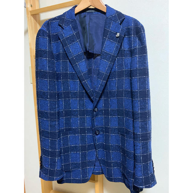 TAGLIATORE 別注 VESUVIO LIGHTブロックチェックジャケット-
