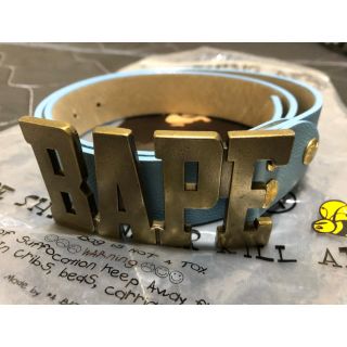 アベイシングエイプ(A BATHING APE)の新品 エイプバックル ベルト(ベルト)