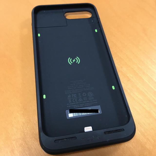 【ON-BLACK様専用】ワイヤレス充電機能付バッテリーケース スマホ/家電/カメラのスマホアクセサリー(iPhoneケース)の商品写真