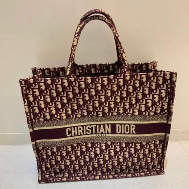 Christian Dior - Dior ブック トートバッグ 大