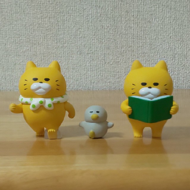 ノラネコぐんだん フィギュア 3点セット エンタメ/ホビーのおもちゃ/ぬいぐるみ(キャラクターグッズ)の商品写真