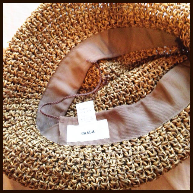 CA4LA(カシラ)のCA4LAの麦わらハット レディースの帽子(麦わら帽子/ストローハット)の商品写真