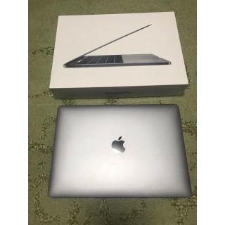 マック(Mac (Apple))の【2018ﾓﾃﾞﾙ MacBookPro 13ｲﾝﾁ Touch Bar搭載】(ノートPC)