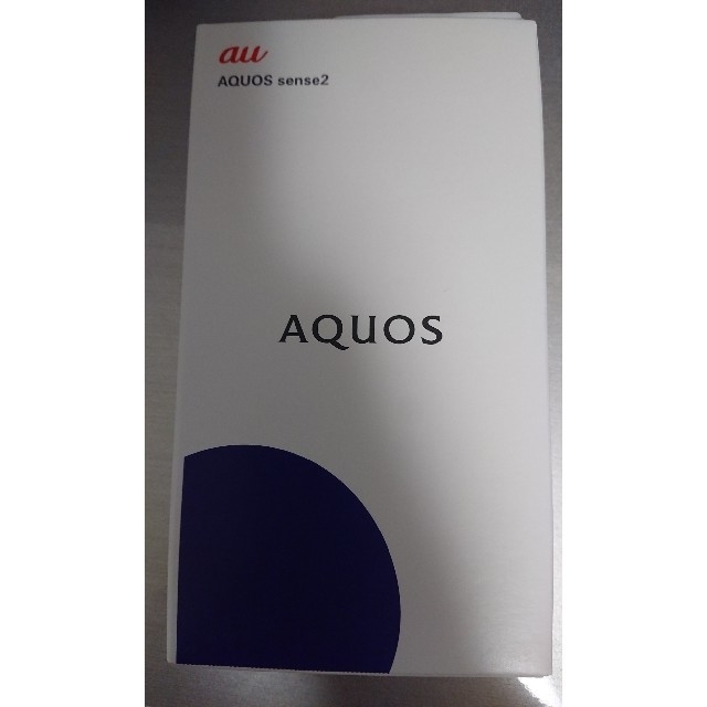 スマートフォン/携帯電話【新品】SHARP AQUOS sense2 SHV43 au ブラック