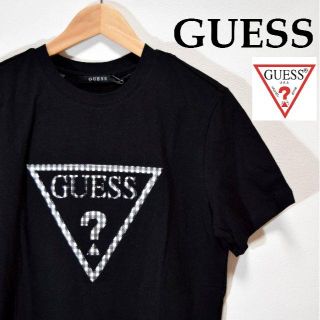 ゲス(GUESS)の【GUESS】　ゲス/Mサイズ/ビッグロゴ/ブラック/半袖/Tシャツ(Tシャツ/カットソー(半袖/袖なし))