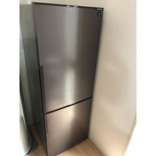 2018年製 奈良発 シャープ 270L 2ドア冷蔵庫 SJ-PD27D-T - www