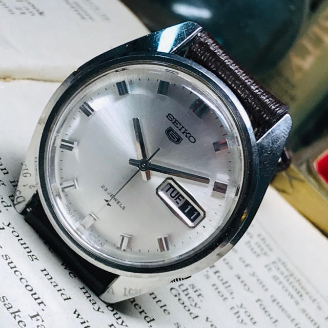 SEIKO(セイコー)の'68 Vint. セイコー5 OH済 51系 自動巻 シルバーダイヤル メンズの時計(腕時計(アナログ))の商品写真