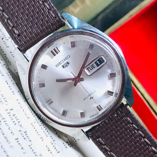 SEIKO(セイコー)の'68 Vint. セイコー5 OH済 51系 自動巻 シルバーダイヤル メンズの時計(腕時計(アナログ))の商品写真