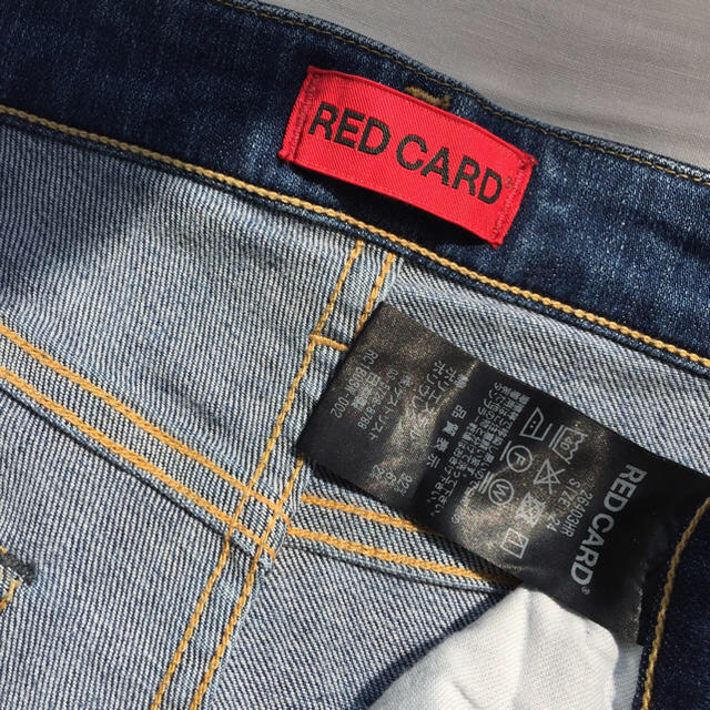 TOMORROWLAND(トゥモローランド)のしーこ様専用/RED CARD/Anniversaryデニム size24 レディースのパンツ(デニム/ジーンズ)の商品写真