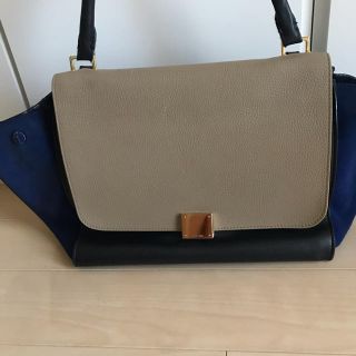 【希少✨】celine セリーヌ トラペーズ ラージ トートバッグ ハンドバッグ