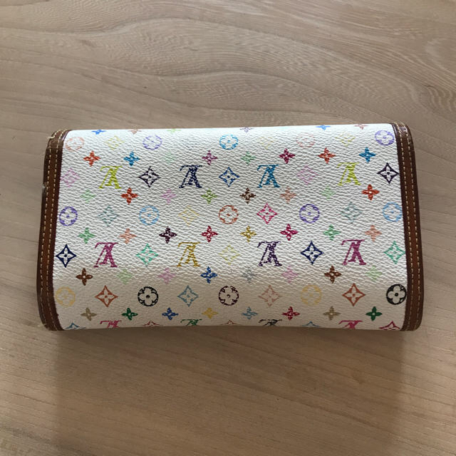 LOUIS VUITTON(ルイヴィトン)の《にぃな様専用》LOUIS  BUITTON    長財布  マルチカラー レディースのファッション小物(財布)の商品写真