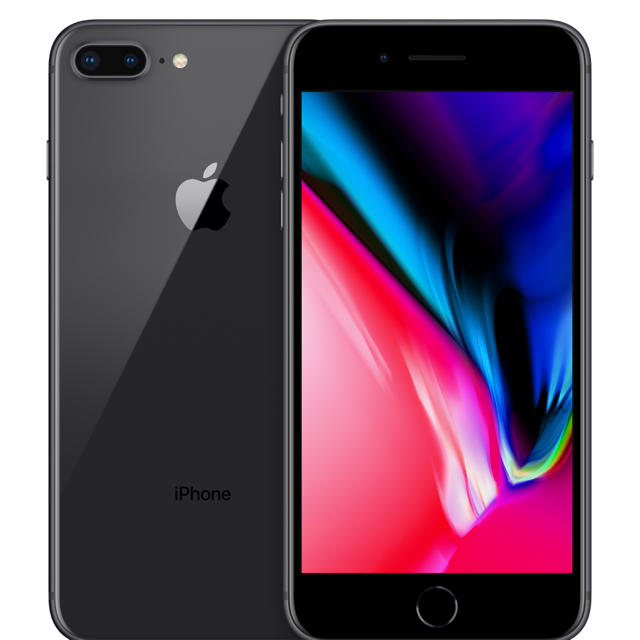 iPhone Plus Space Gray 256GB SIMフリー 本体-