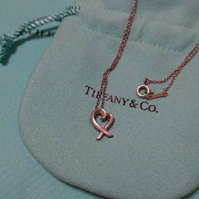 TIFFANY クロスハートネックレス