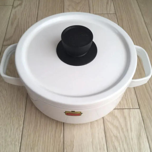 Solid.HoneyWare ホーロー鍋 インテリア/住まい/日用品のキッチン/食器(鍋/フライパン)の商品写真