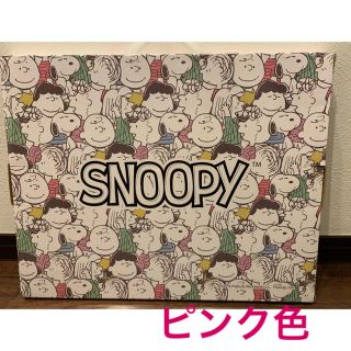 スヌーピー(SNOOPY)の【新品 未使用 未開封】珪藻土バスマット スヌーピー ピンク(バスマット)