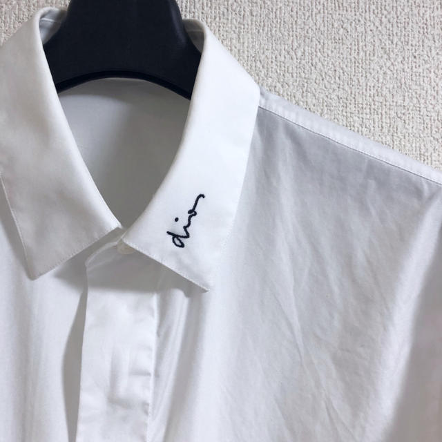 DIOR HOMME - dior ディオール シャツ 刺繍入りの通販 by k's DIOR HOMME - dior ディオール シャツ 刺繍入りの通販 by k's