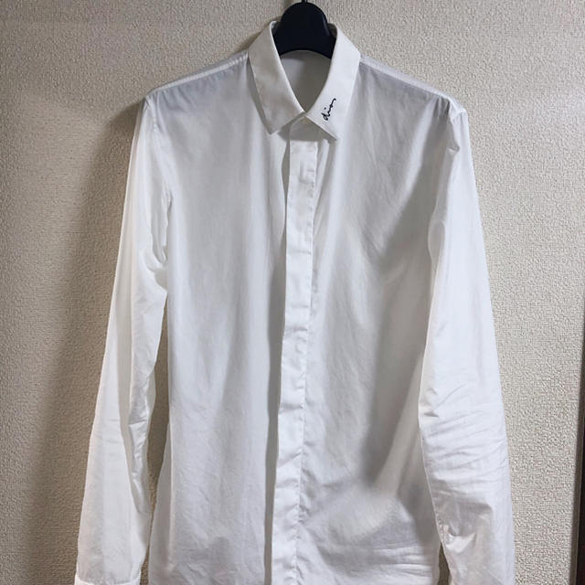 DIOR HOMME - dior ディオール シャツ 刺繍入りの通販 by k's DIOR HOMME - dior ディオール シャツ 刺繍入りの通販 by k's