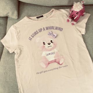 ナルミヤ インターナショナル(NARUMIYA INTERNATIONAL)のby loveit  クマちゃんTシャツ160 SALE‼️(Tシャツ/カットソー)