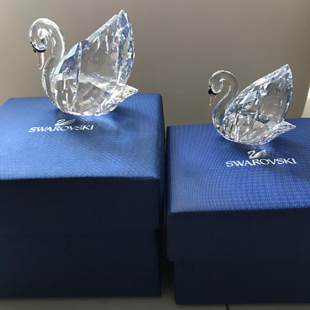 SWAROVSKI(スワロフスキー)の専用　スワロフスキー Swarovski スワン　M　 インテリア/住まい/日用品のインテリア小物(置物)の商品写真