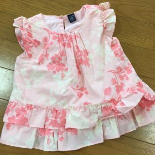 ベビーギャップ(babyGAP)のGAP 花柄ワンピース 90(ワンピース)