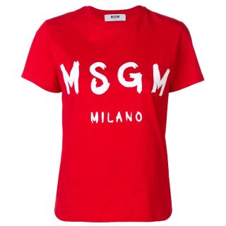 エムエスジイエム(MSGM)の2019SS✨ 定番！ MSGM ロゴプリントTシャツ  (Tシャツ(半袖/袖なし))