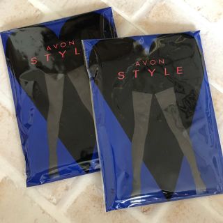 エイボン(AVON)のショートストッキング　ブラック(タイツ/ストッキング)