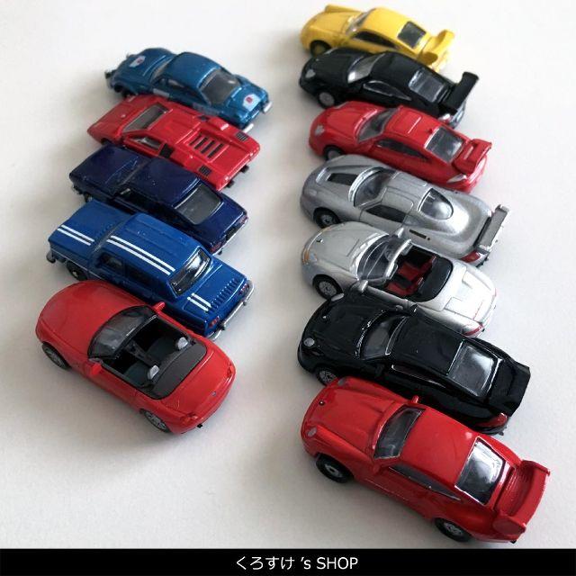 ミニカー 1/100相当？ 【12台】の通販 by くろすけ's shop｜ラクマ