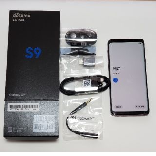 エヌティティドコモ(NTTdocomo)のgalaxy s9(スマートフォン本体)